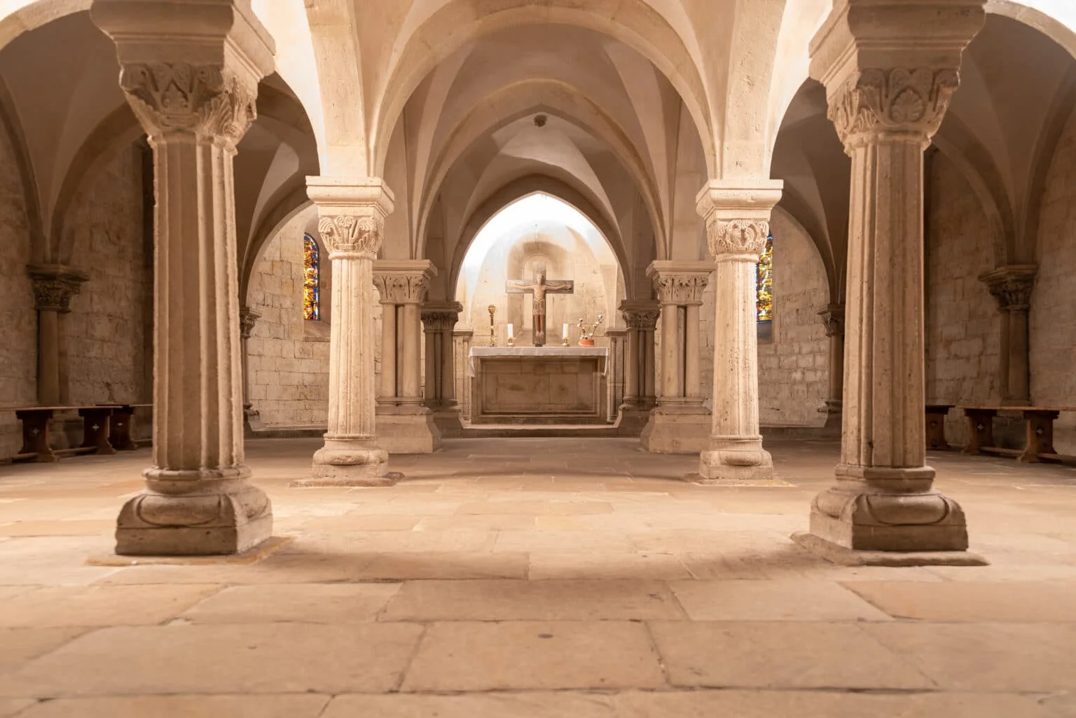 Krypta im Dom zu Naumburg