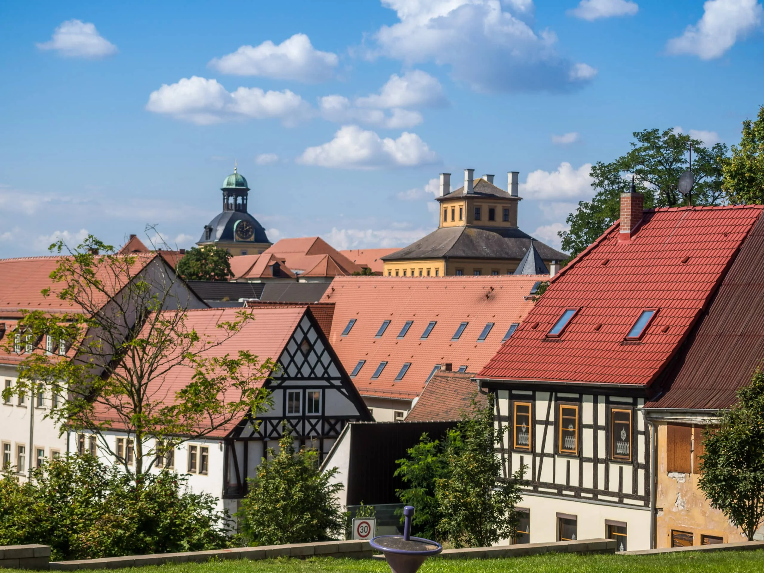 Blick auf Zeitz